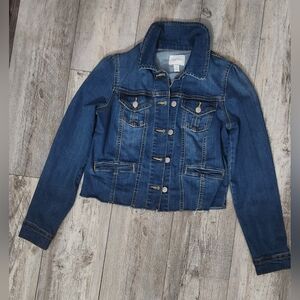 Women's Nine West Cropped Denim Jacket
